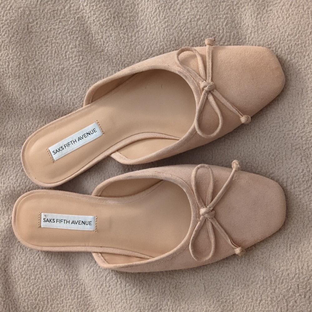 Saks Fifth Avenue Slip On with Bow